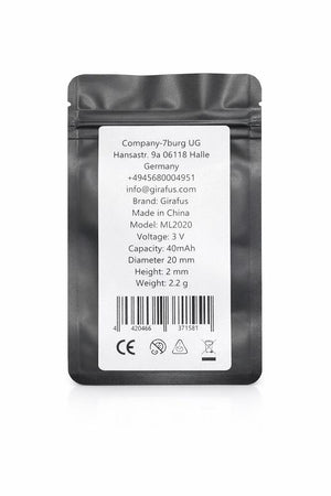 LIR3032 LIR3048 LIR1220 LIR1040 LIR2440 LIR1648 LIR1654 LIR2450 LIR2430 ML1220 Wiederaufladbare Knopfzelle