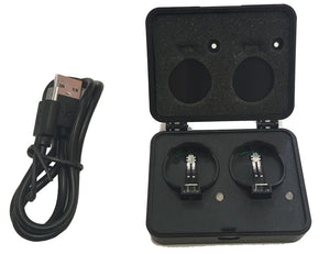 Girafus USB Ladegerät für wiederaufladbare LiR 2032/2016/2025 Knopfzellen - Varianten