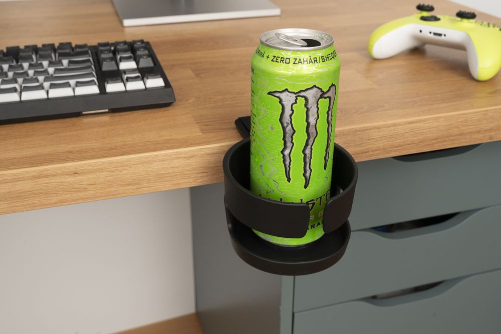 Girafus Tridirectional Cup Holder Table Cup Holder Desk Bottle Holder Cup Holder Cupholder Desk Accessories Universal Cup Holder Office Mug Holder Tabletop