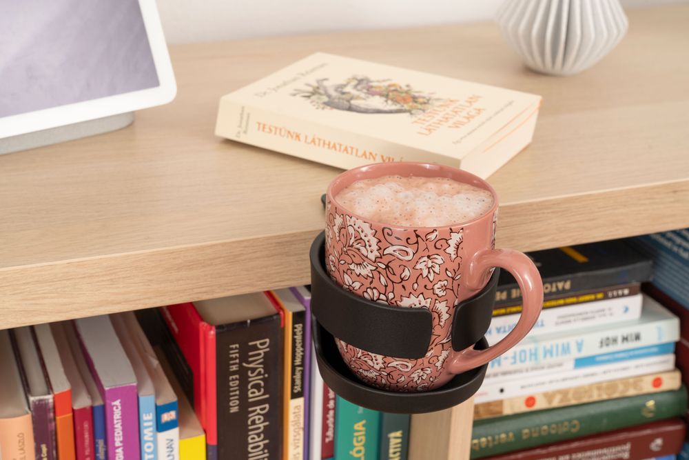 Girafus Tridirectional Cup Holder Table Cup Holder Desk Bottle Holder Cup Holder Cupholder Desk Accessories Universal Cup Holder Office Mug Holder Tabletop