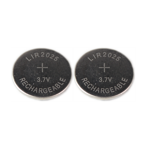 2x LIR2025 Knopfzellen-Akku