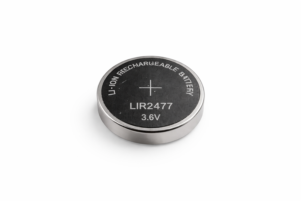LIR2477 3,6V 200mAh wiederaufladbare Knopfzelle Lithium Ion 2477
