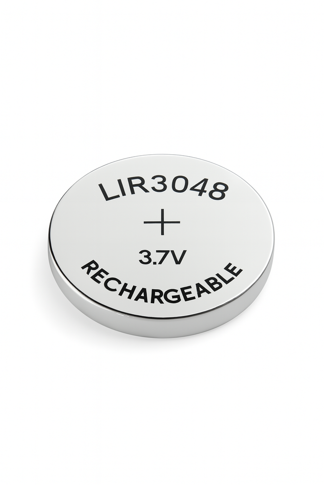 LIR3048 3,7V 280mAh wiederaufladbare Knopfzelle Lithium Ion 3048
