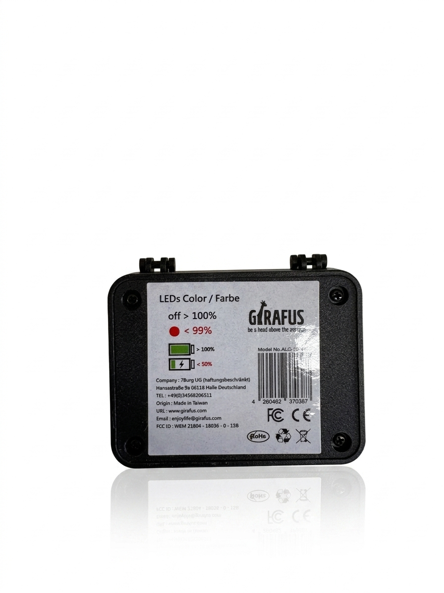 Girafus USB Ladegerät für wiederaufladbare LiR 2032/2016/2025  Knopfzellen - Varianten