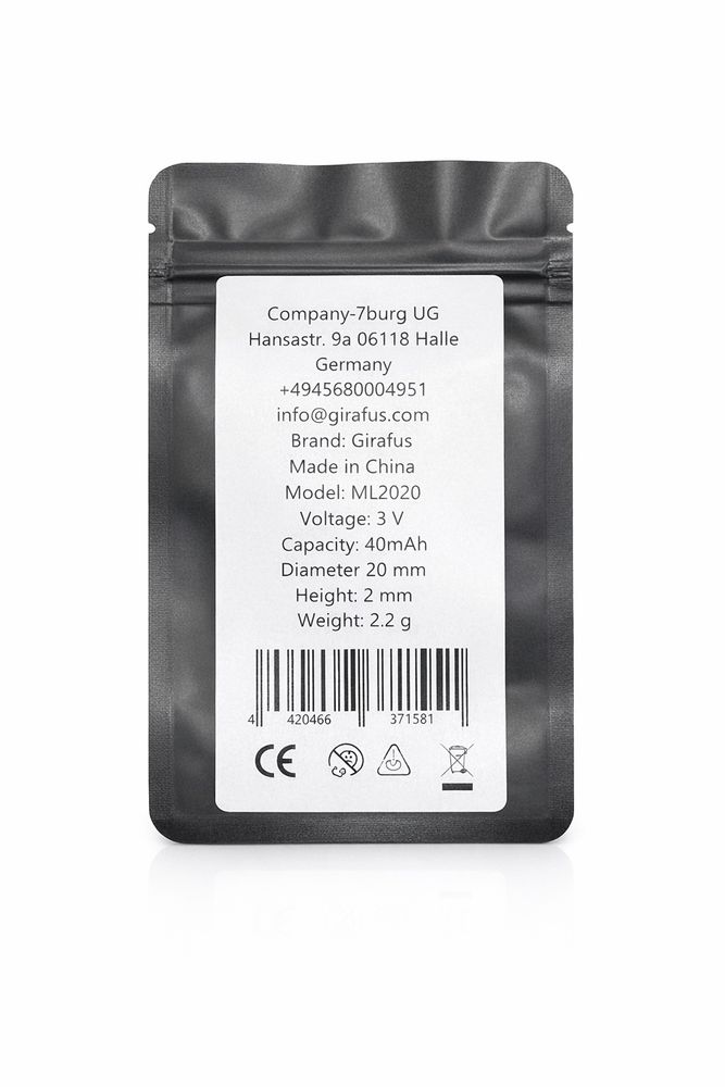 LIR3032 LIR3048 LIR1220 LIR1040  LIR2440 LIR1648 LIR1654 LIR2450 LIR2430 ML1220 Wiederaufladbare Knopfzelle