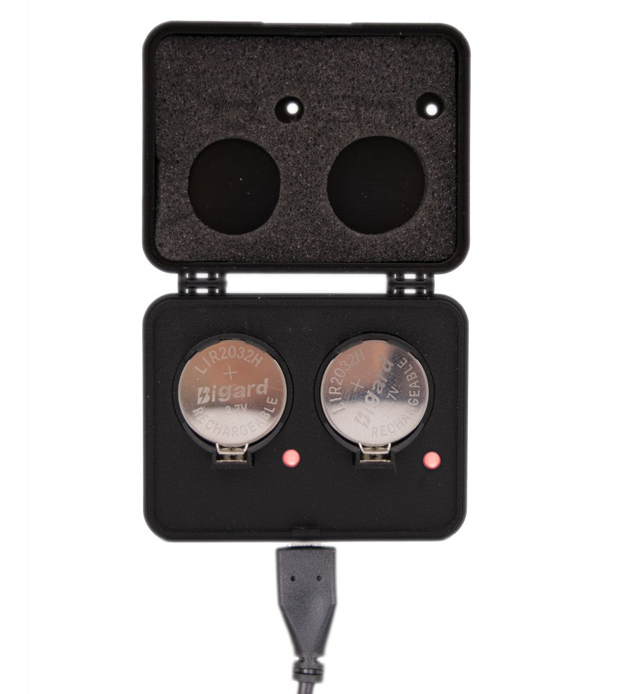 Girafus USB Charger for Rechargeable LiR 2032/2016/2025 Button Cells - Variants