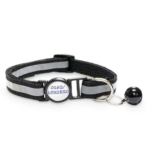 Girafus cat collar with safety lock, reflective suitable for the Girafus tracking device