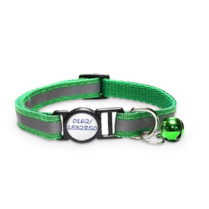 Girafus cat collar with safety lock, reflective suitable for the Girafus tracking device