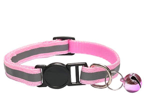 Girafus cat collar with safety lock, reflective suitable for the Girafus tracking device