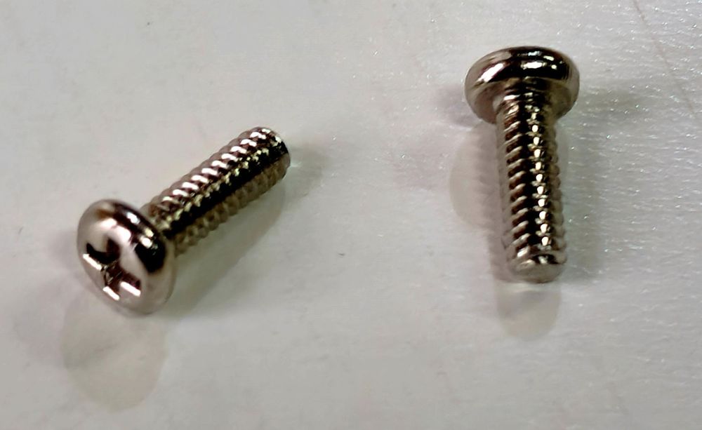 2 x Schrauben für das Girafus Tagmodul